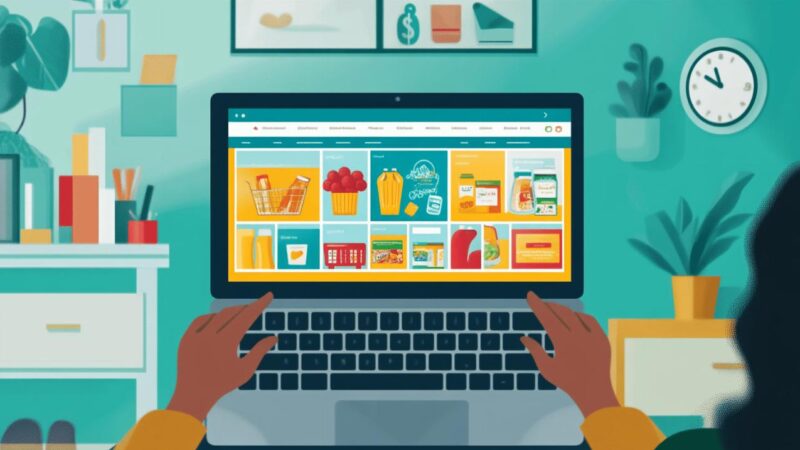 Avantages de faire ses courses en ligne pour gagner du temps et de l’argent